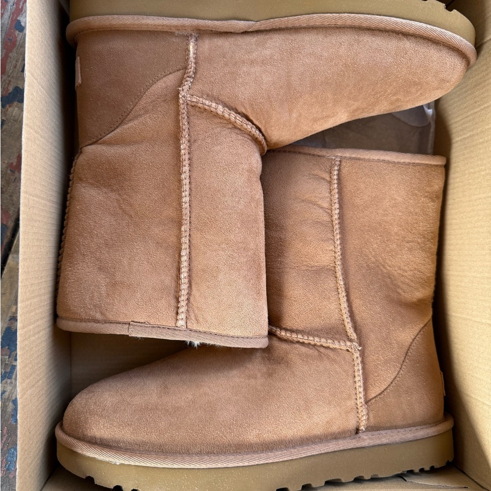 Classic Tan Suede Boots